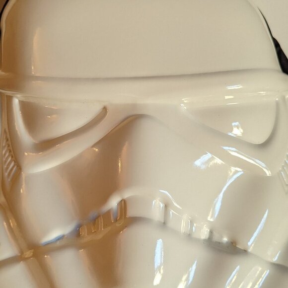 RARE NWT Storm Trooper Hot Topic Disney Backpack Star Wars Big Molded White HTF - Picture 2 of 8